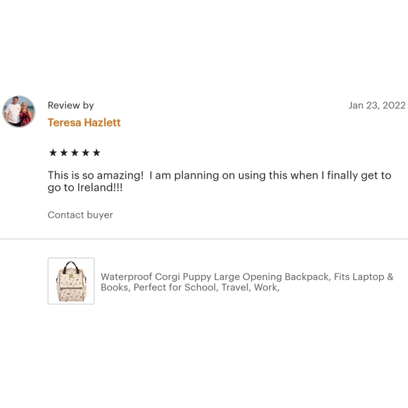 Waterproof Plaid Large Opening Backpack - Picture 7 of 10